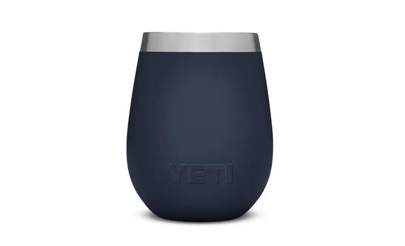 YETI RAMBLER 10 OZ WINE TUMBLER- Navy-1